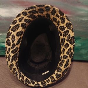 Leopard Print Fedora